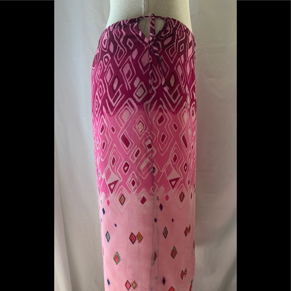 Women’s Barbie Pink Knee Length Ombré Skirt 12 - Picture 3 of 10
